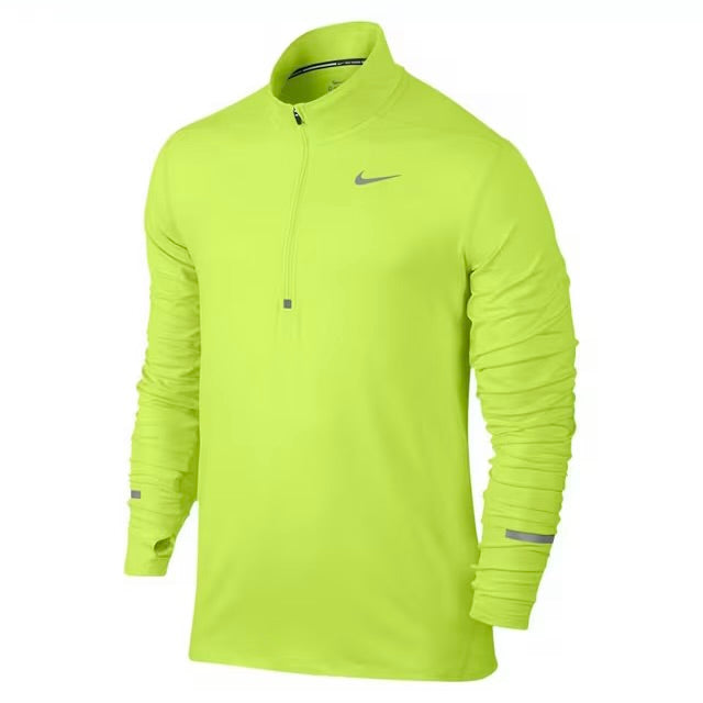 Nike Neon Half Zip Sweatshirt