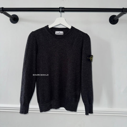 Stone Island Charcoal Knit Jumper