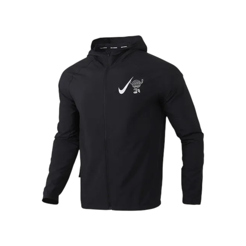 Nike Globe Runner Black Windbreaker