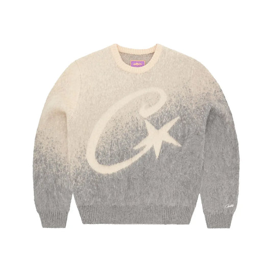 Corteiz Mohair Star Gradient Knit Jumper