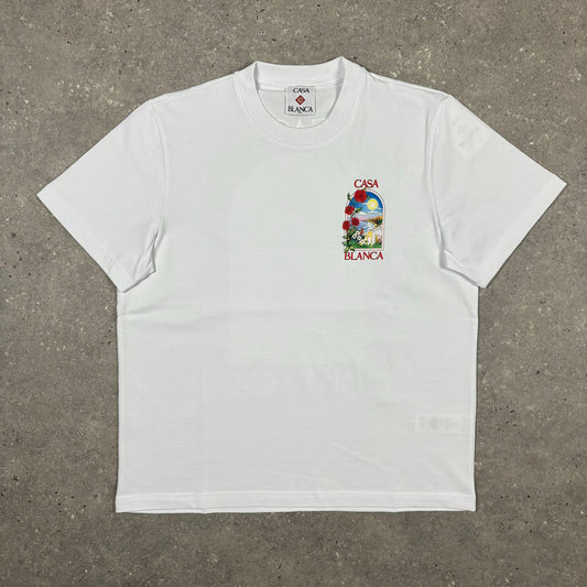 Casablanca LA Days White T Shirt