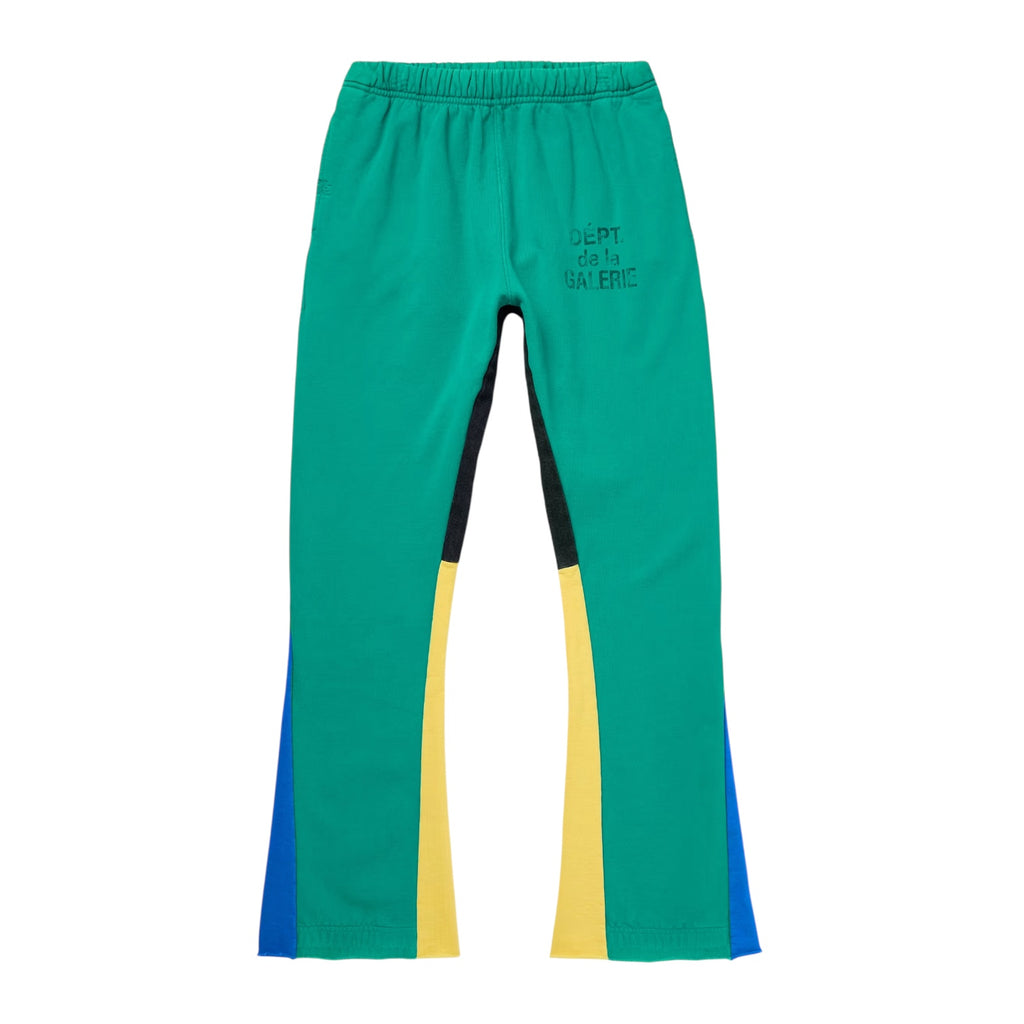 Gallery Dept Green Flared Sweatpants