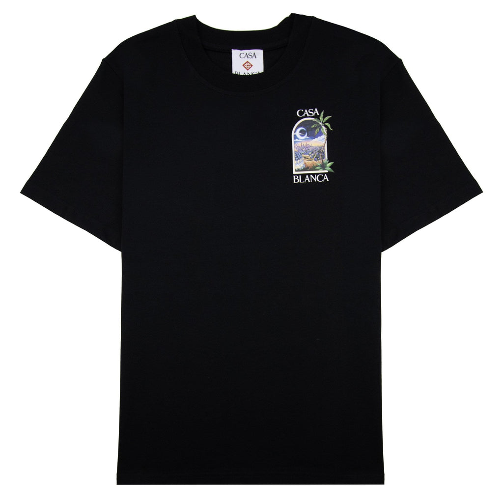Casablanca LA Nights Black T Shirt
