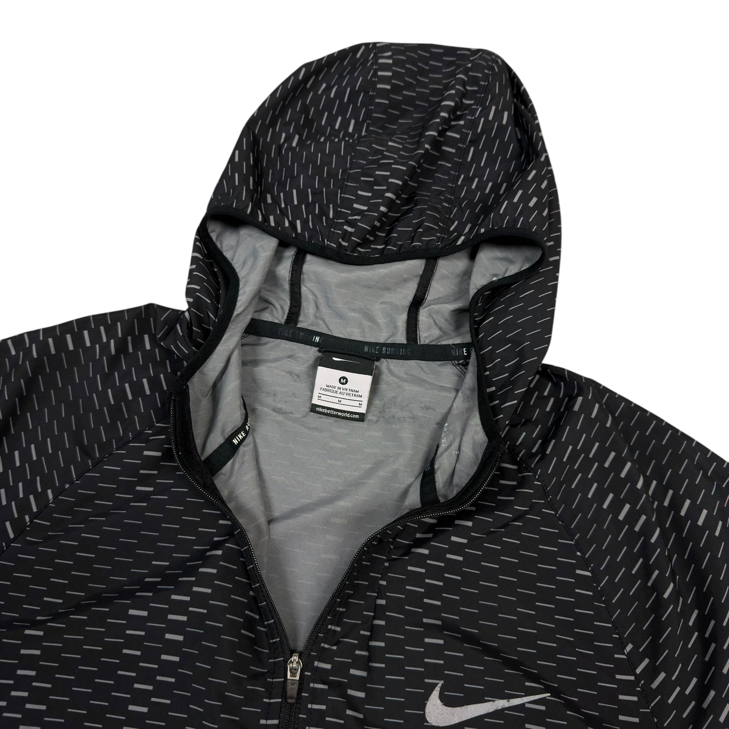 Nike Black Racer Repel Windbreaker