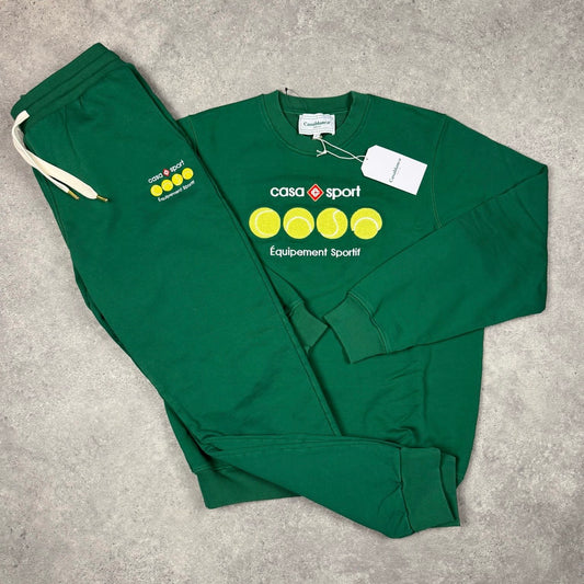 Casablanca Green Sport Tracksuit