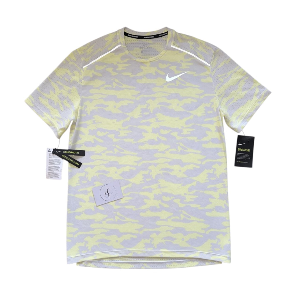 Nike Camoflague Neon Miler T Shirt