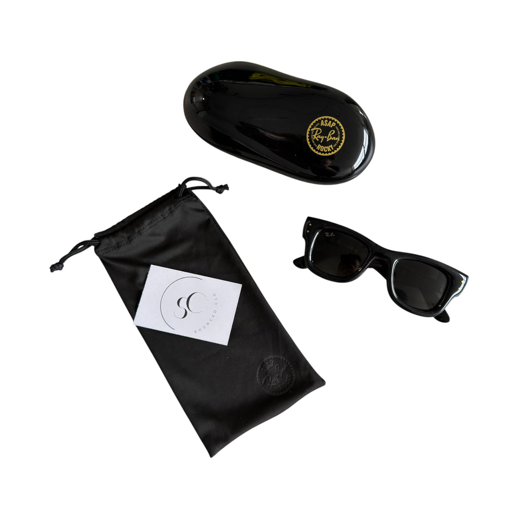 Rayban x Asap Rocky Wayfarer Puffer Sunglasses
