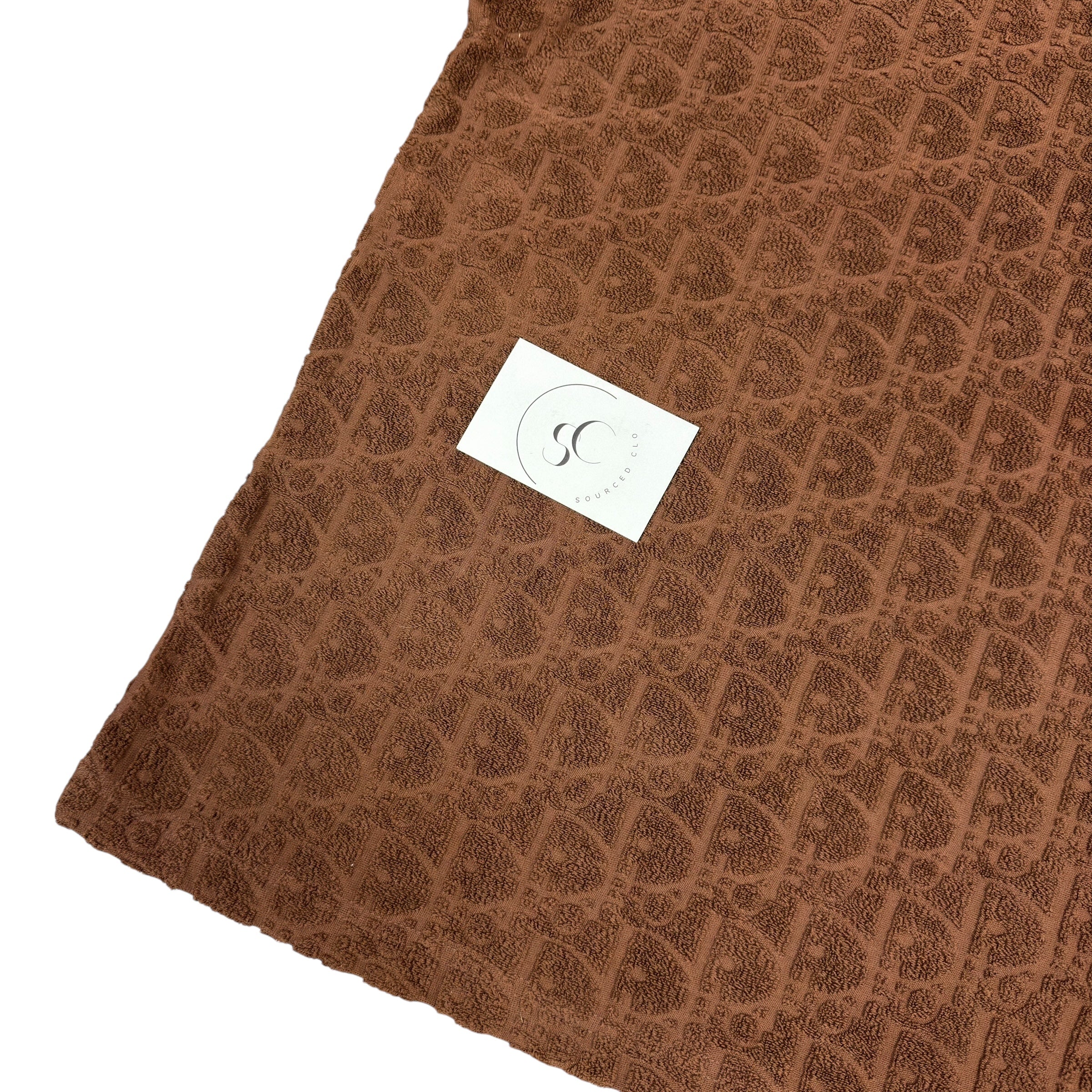 Dior Brown Oblique Towel T Shirt