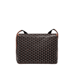 Goyard Capetien MM Messenger Bag Black Tan