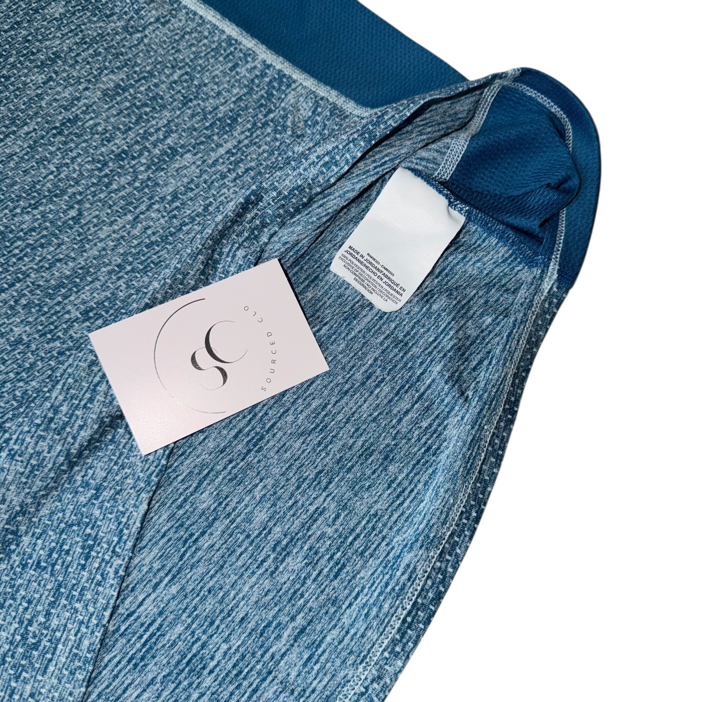 Nike Light Blue Tech Knit Miler T Shirt