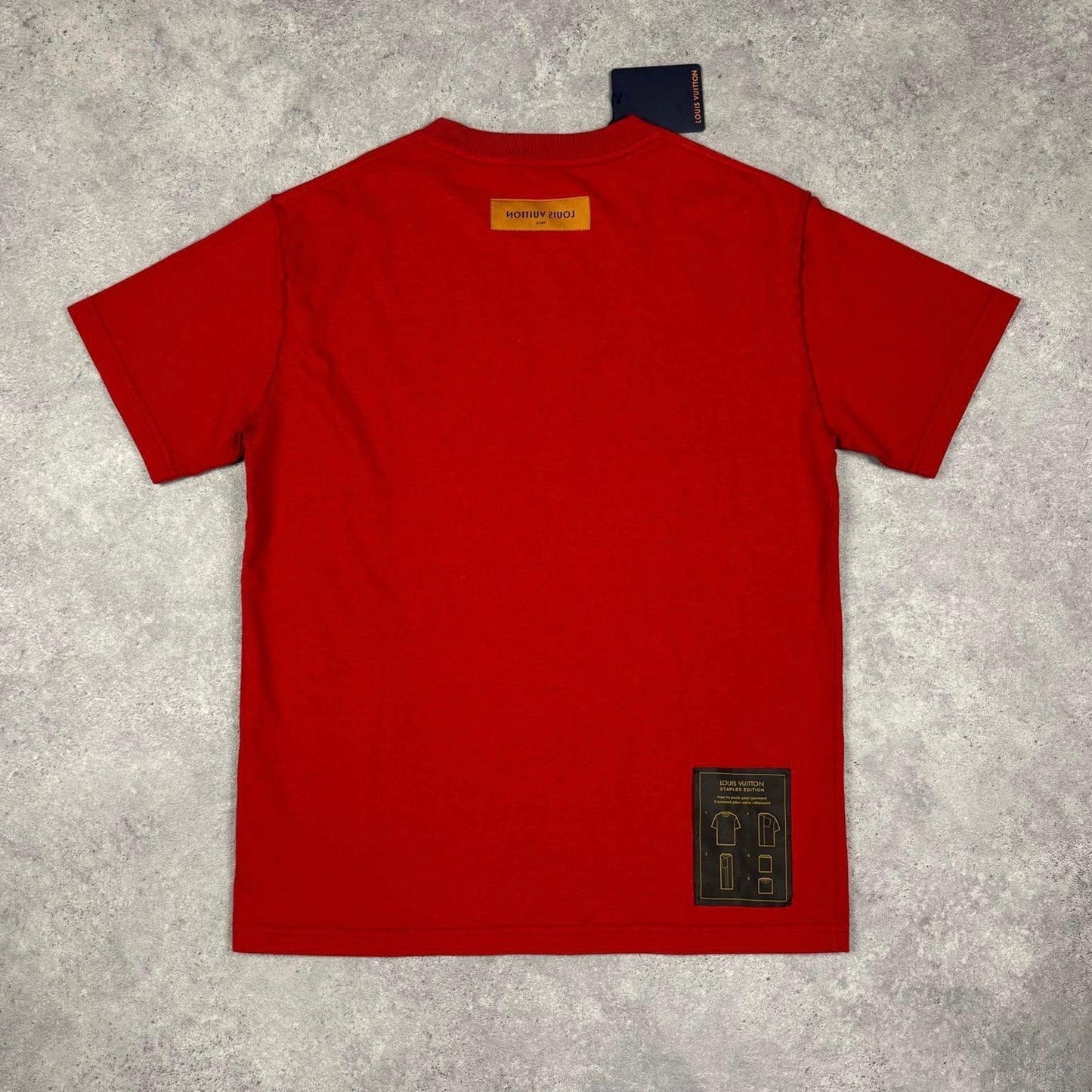 Louis Vuitton Staples Red T Shirt