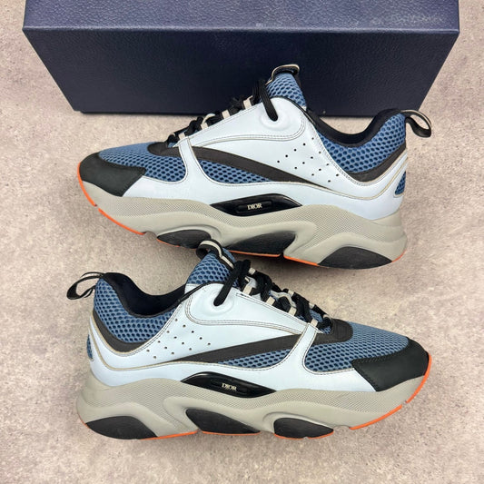 Dior B22 Blue & Orange Trainers