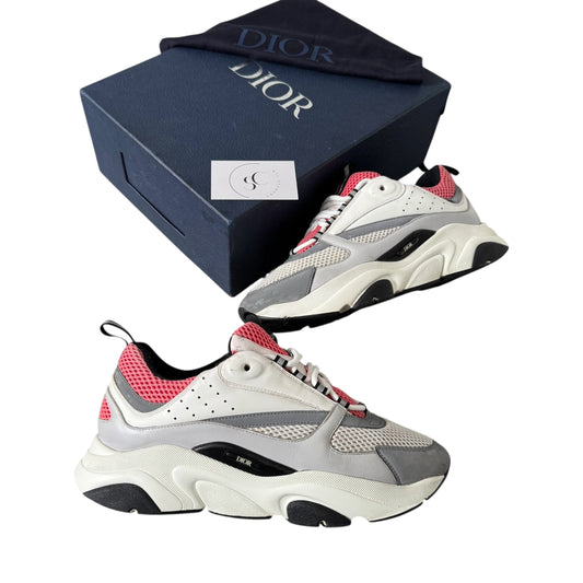 Dior B22 Pink & White Trainers