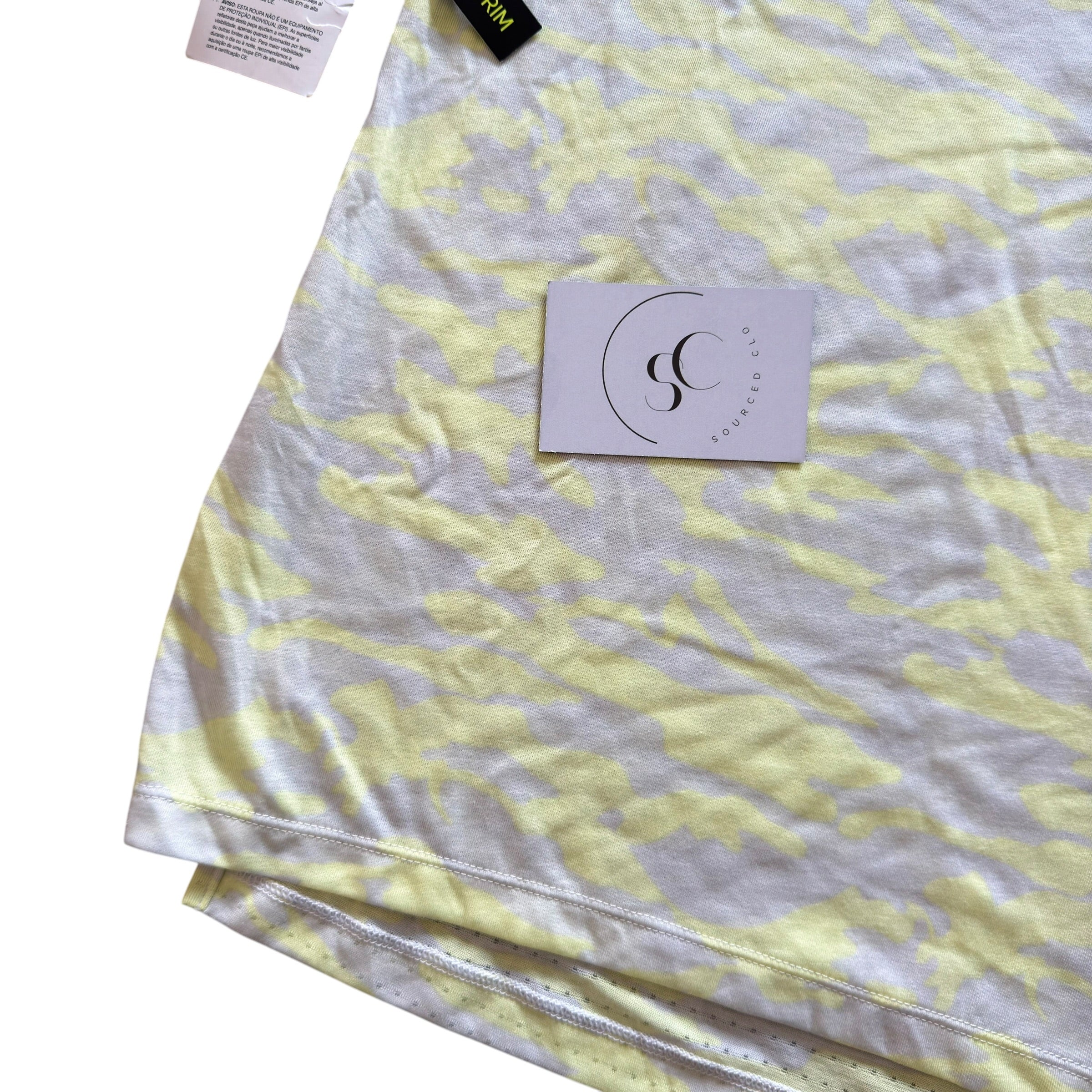 Nike Camoflague Neon Miler T Shirt