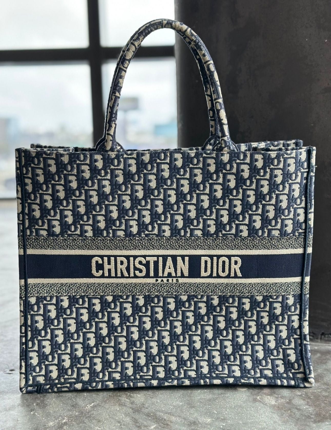 Dior Monogram Book Tote Bag