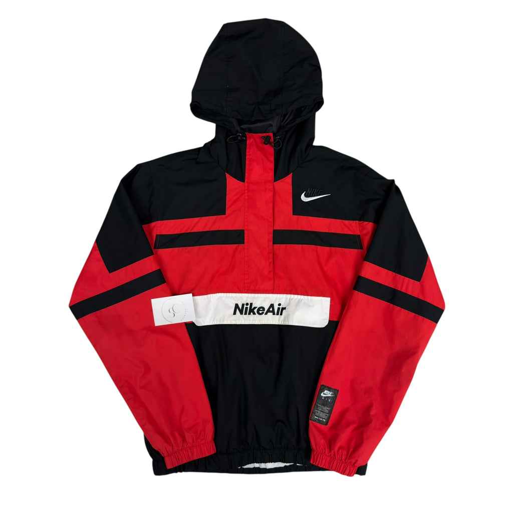 Nike Air Red Half Zip Windbreaker Jacket