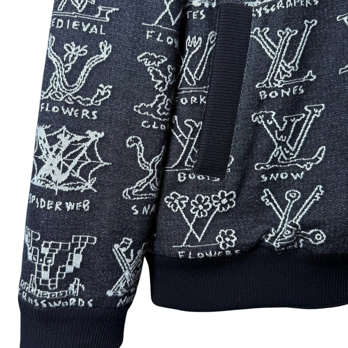 Louis Vuitton Jacquard Cartoon Bomber Jacket (PRE ORDER)