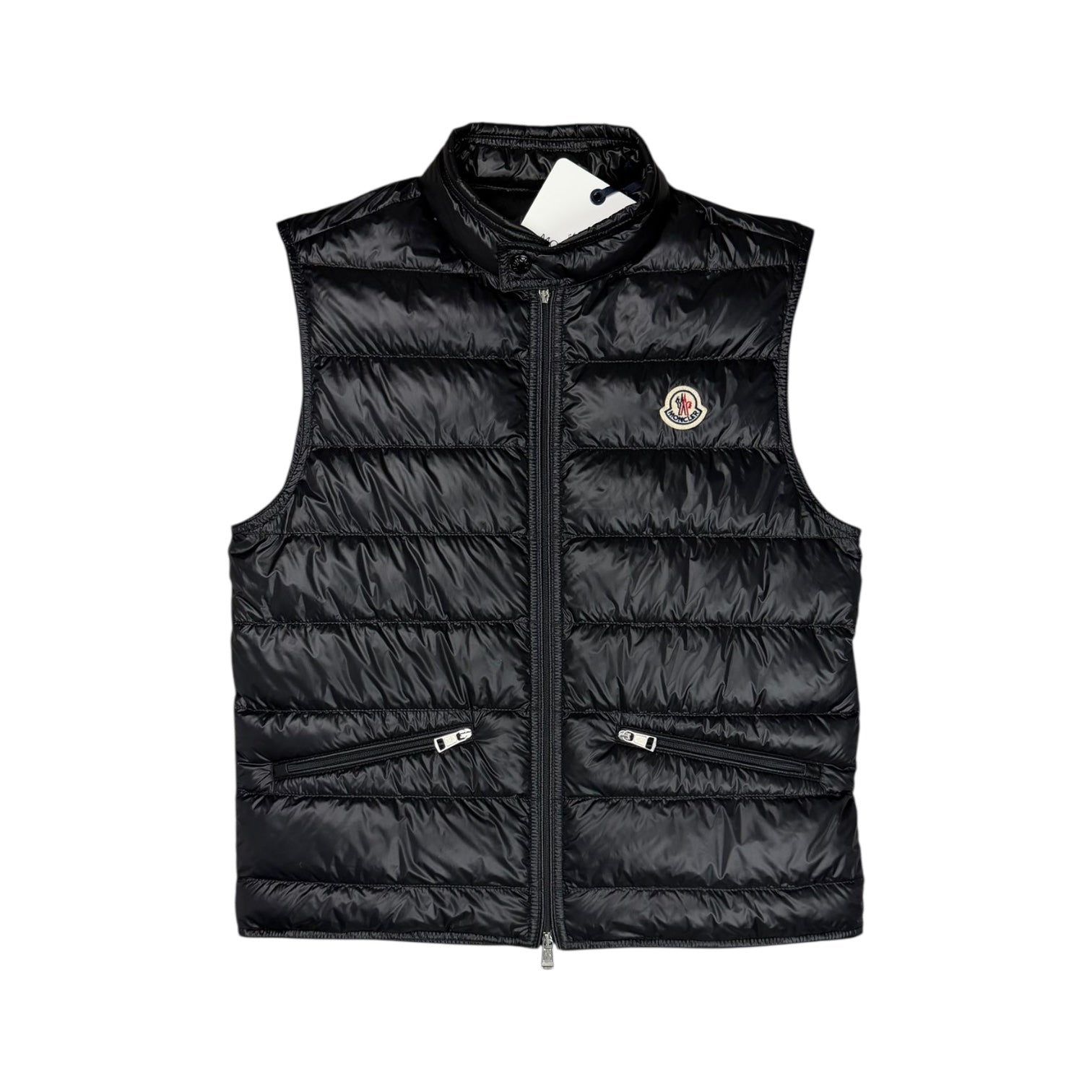 Moncler Gui Black Down Gilet