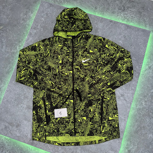 Nike Green Digital Windbreaker