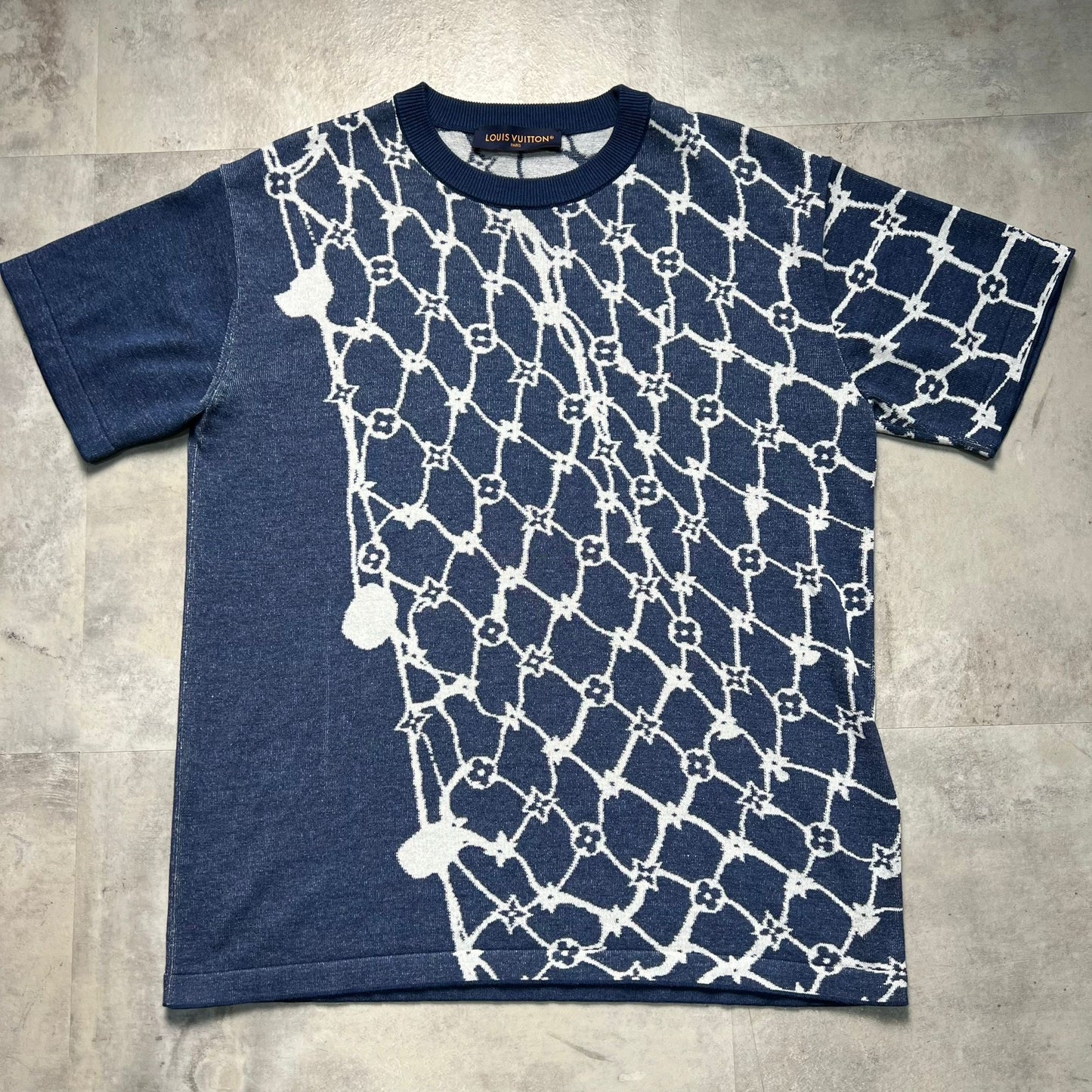 Louis Vuitton Knit Pattern T Shirt