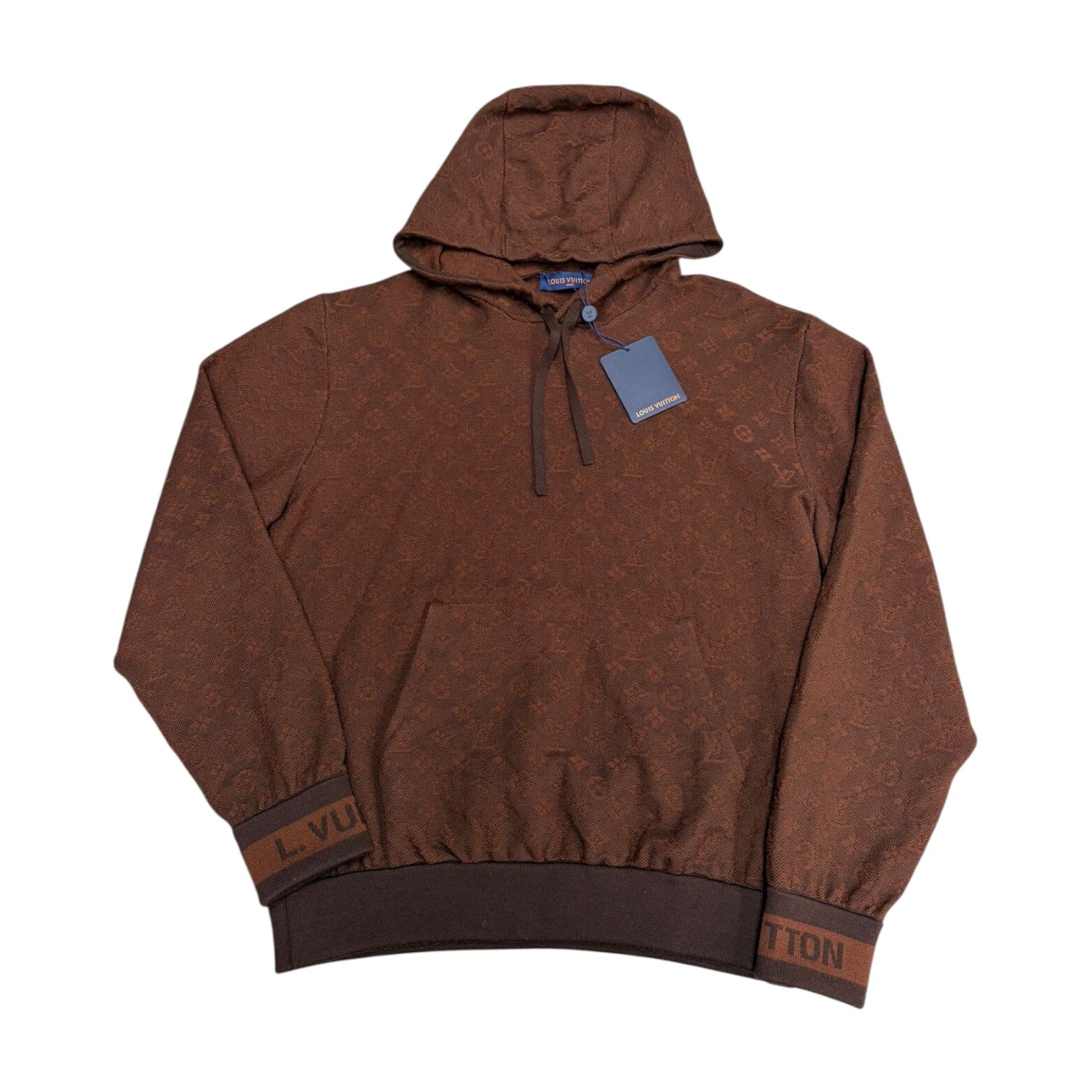 Louis Vuitton Brown Monogram Hoodie