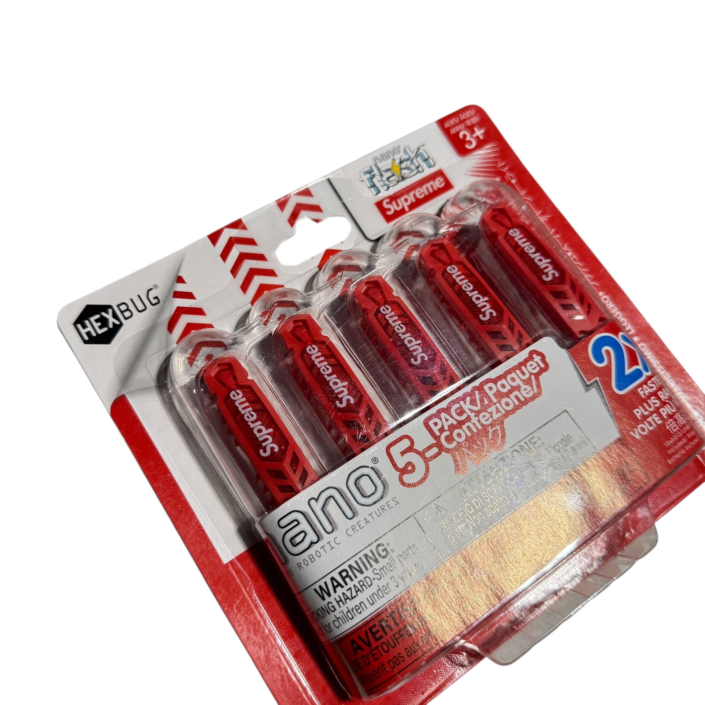 Supreme x Hex Bug Nano 5 Pack