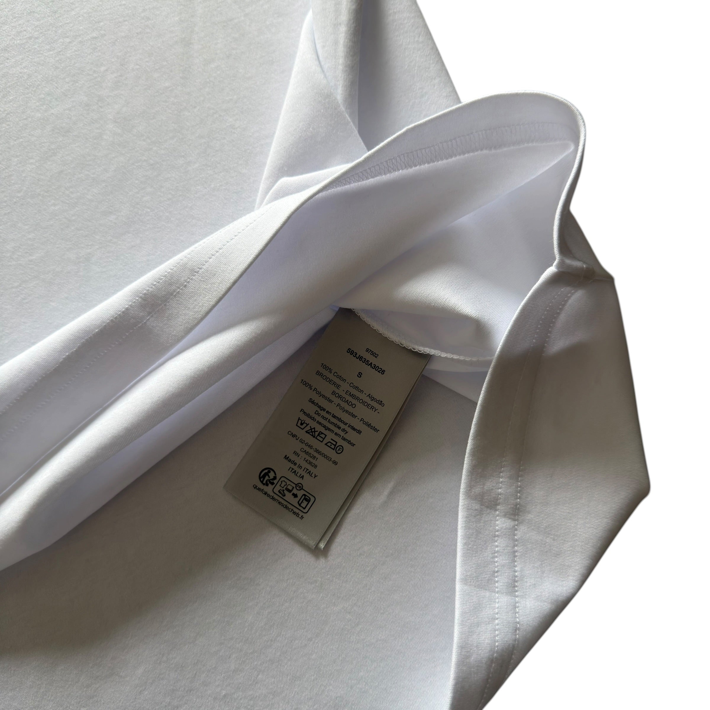 Dior White CD Icon T Shirt