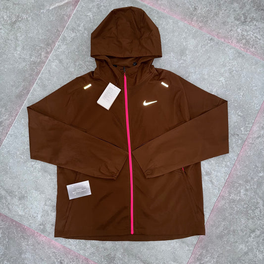 Nike Brown UV Repel Sample Windbreaker
