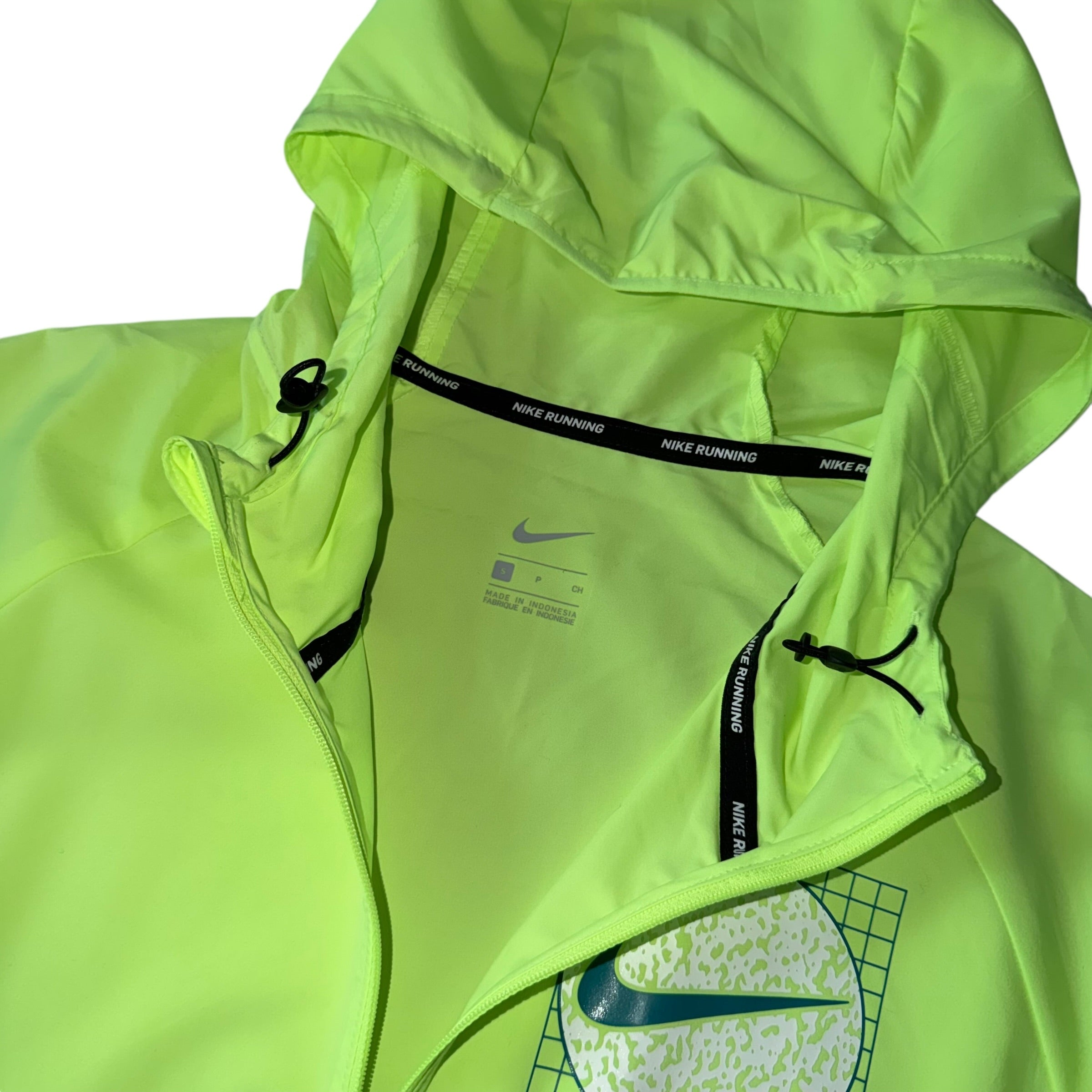 Nike Green Globe Wild Run Windbreaker