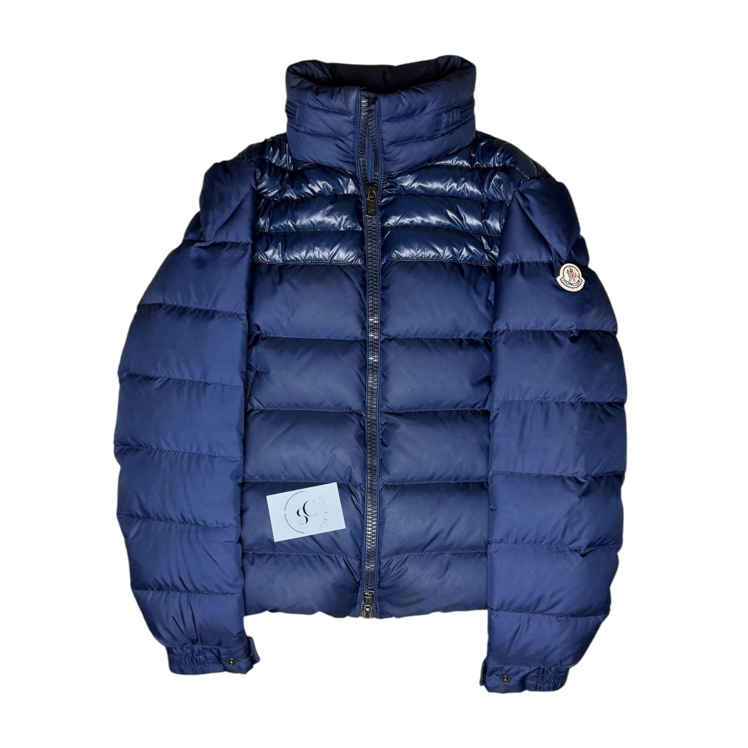 Moncler Dinant Navy Down Jacket