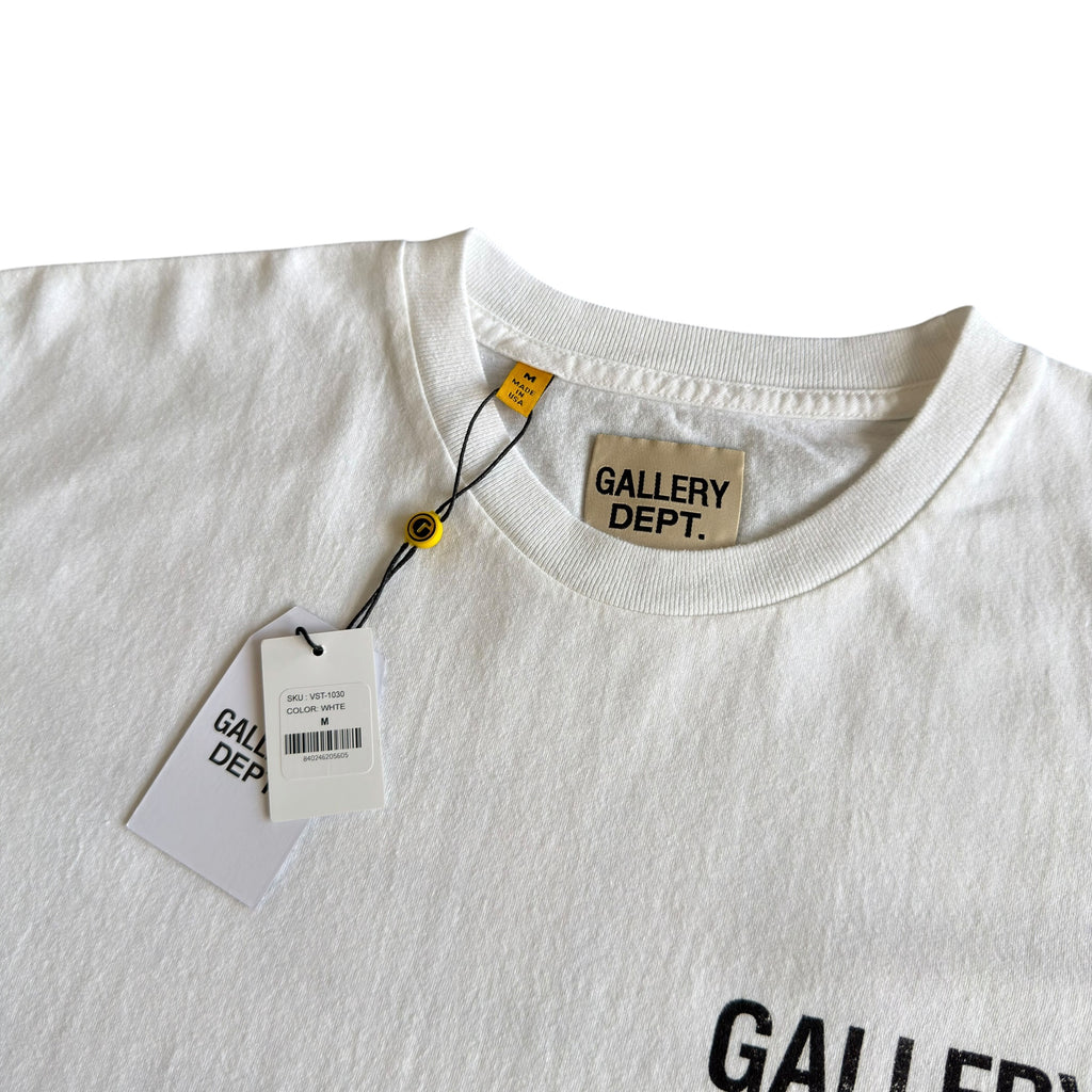 Gallery Dept White Hollywood T Shirt