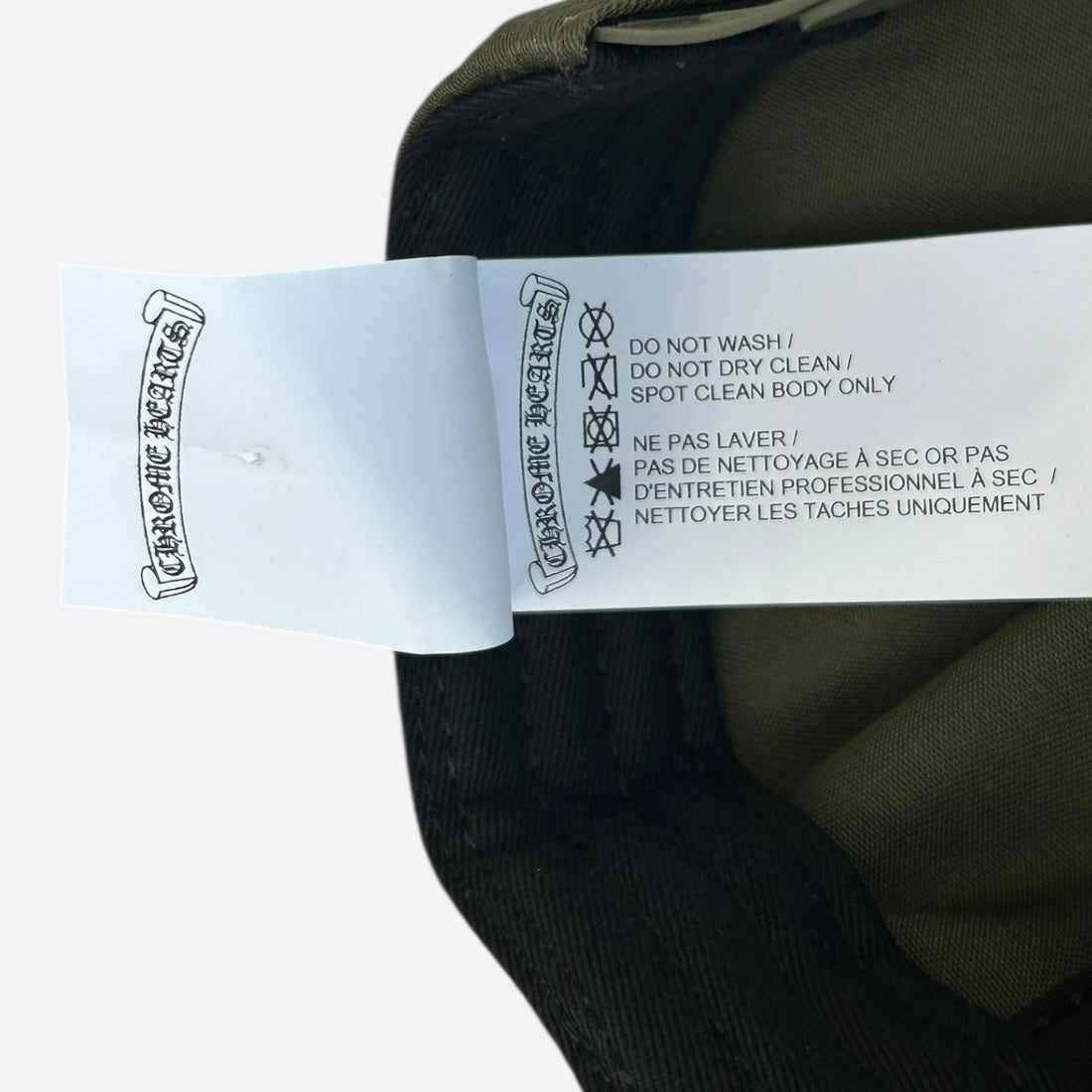 Chrome Hearts Triple Cross Olive Cap