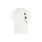 Louis Vuitton White Floating Men T-Shirt