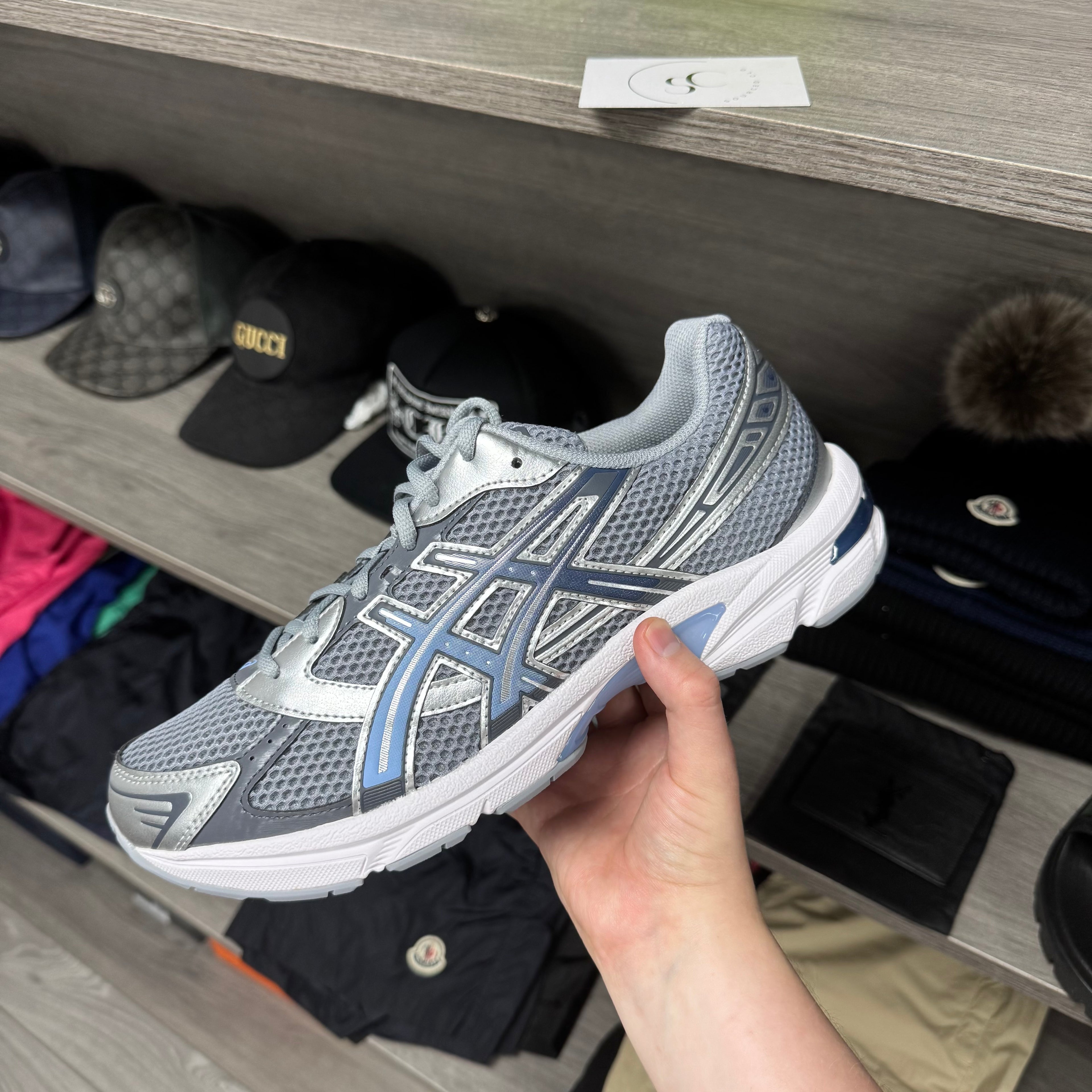 Asics Gel 1130 Gravel Pure Silver Trainers