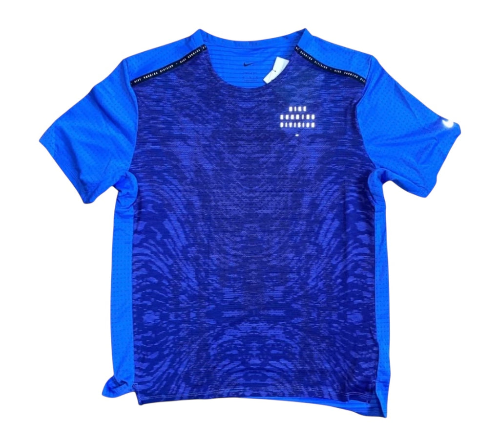 Nike Run Division Blue Digital T Shirt