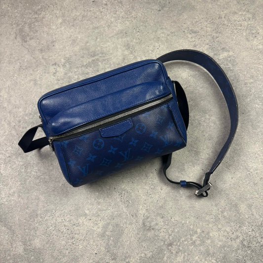 Louis Vuitton Cobalt Blue Outdoor Messenger Bag