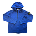 Stone Island Electric Blue Knit Hoodie