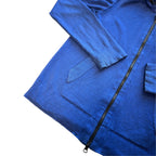 Stone Island Electric Blue Knit Hoodie