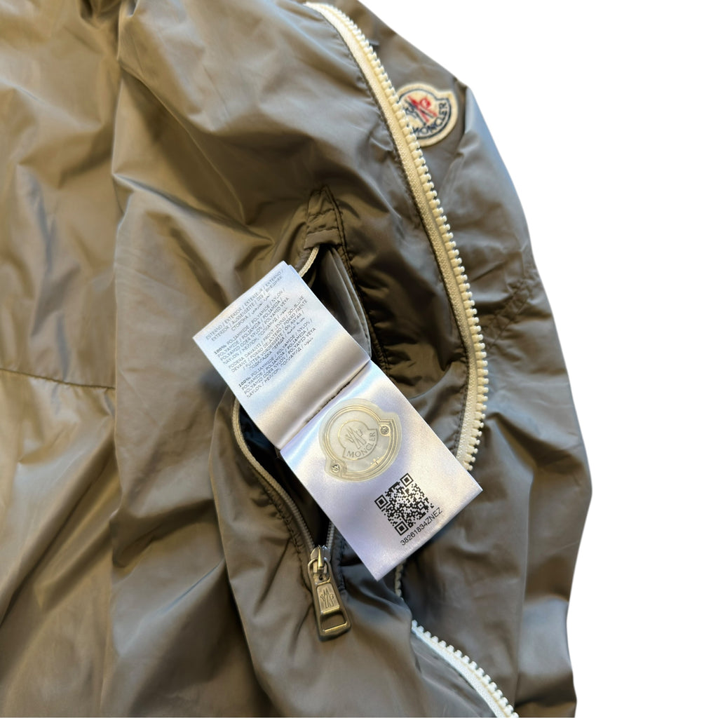 Moncler Grey Albert Nylon Bomber Jacket