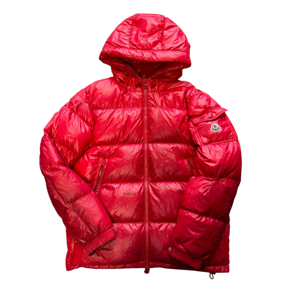 Moncler Ecrins Red Down Jacket