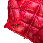 Moncler Ecrins Red Down Jacket