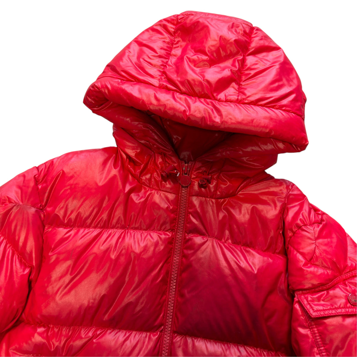 Moncler Ecrins Red Down Jacket