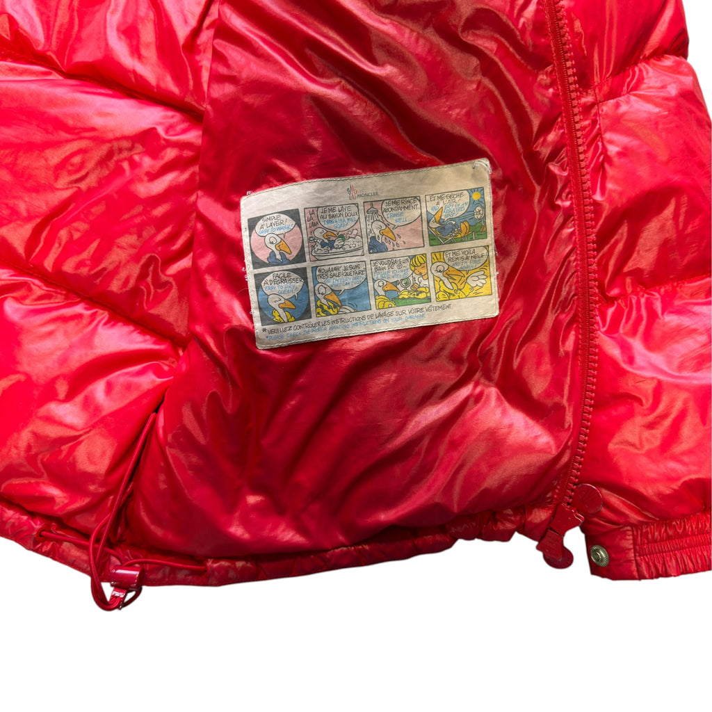 Moncler Ecrins Red Down Jacket