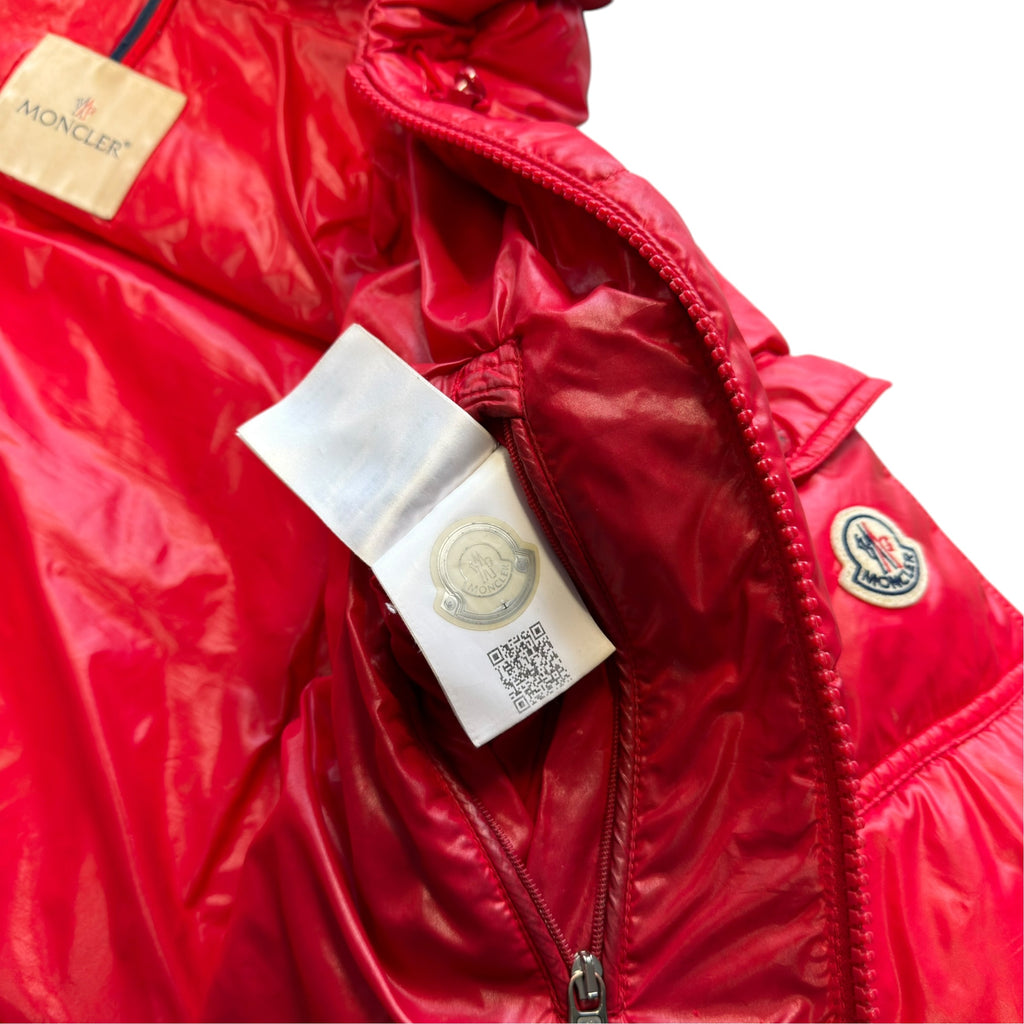 Moncler Ecrins Red Down Jacket