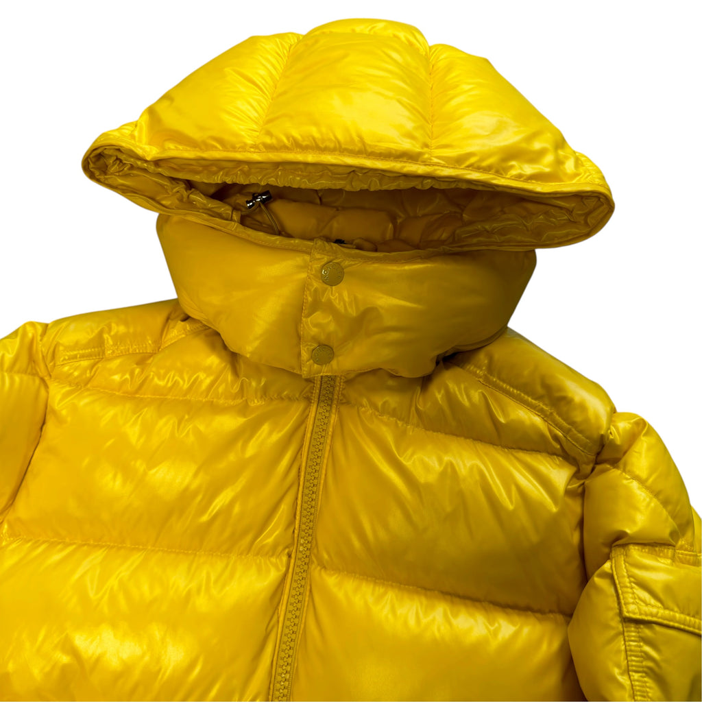 Moncler Maya Yellow Down Jacket
