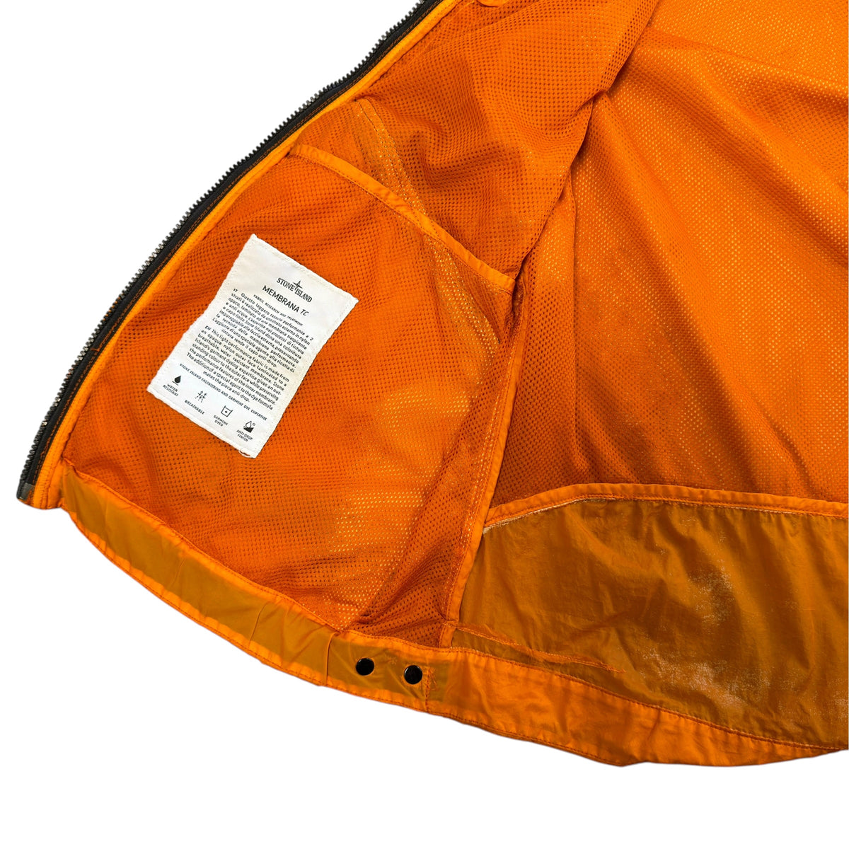 Stone Island Orange Membrana TC Jacket