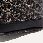 Goyard Petit Flot Bucket Bag Black