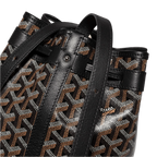Goyard Petit Flot Bucket Bag Black