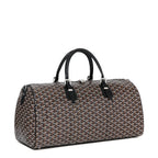 Front view of Goyard Boston 50 Black Bag