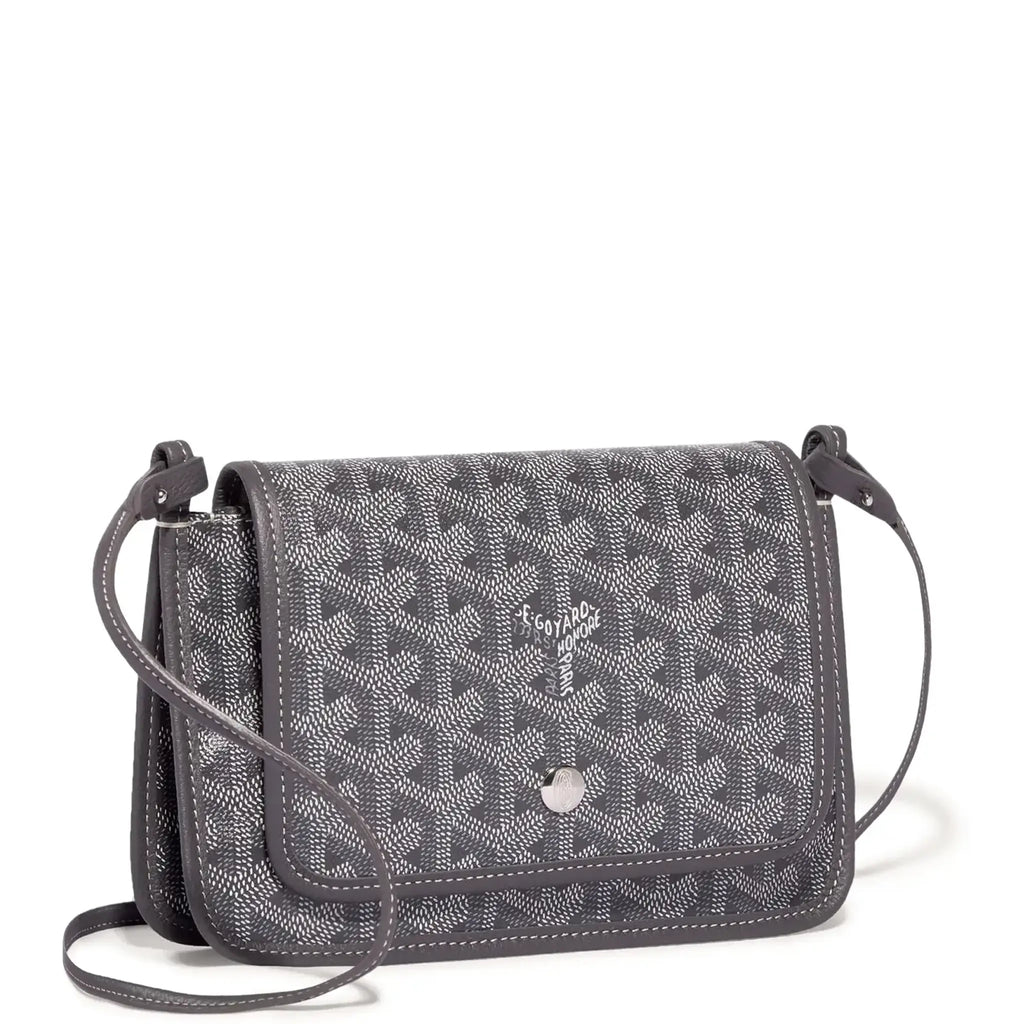 Goyard Plumet Pocket Grey Wallet